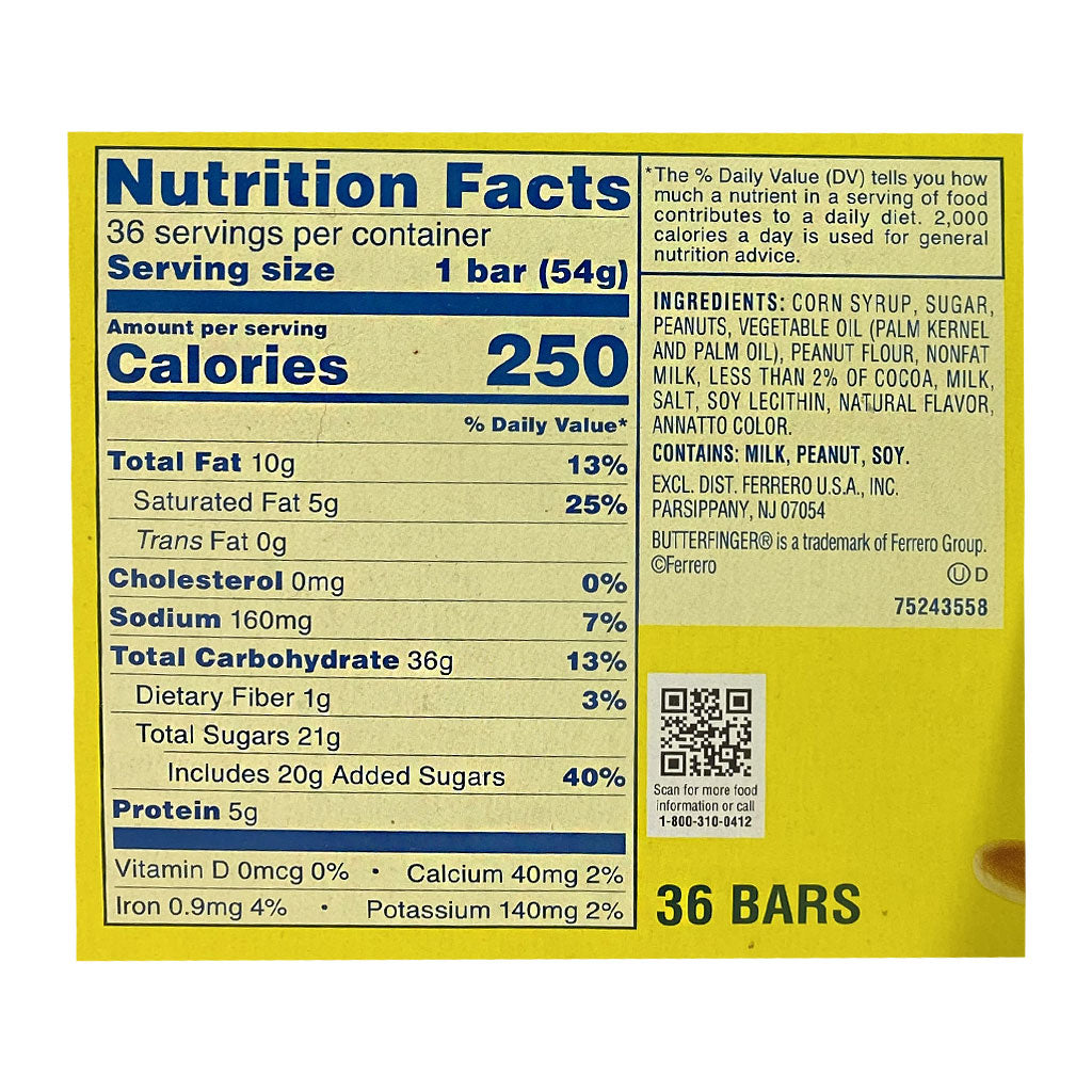 Butterfinger Peanut Butter Bar - 1.9 oz.