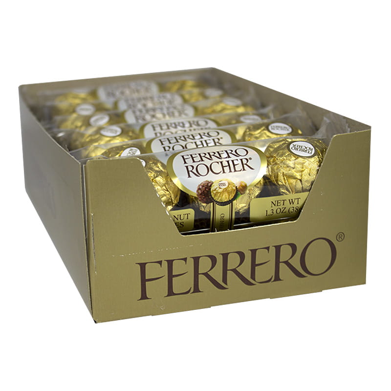 Ferrero Rocher Hazelnut Chocolate - 1.3 oz. (EXPIRES 7/23/24)