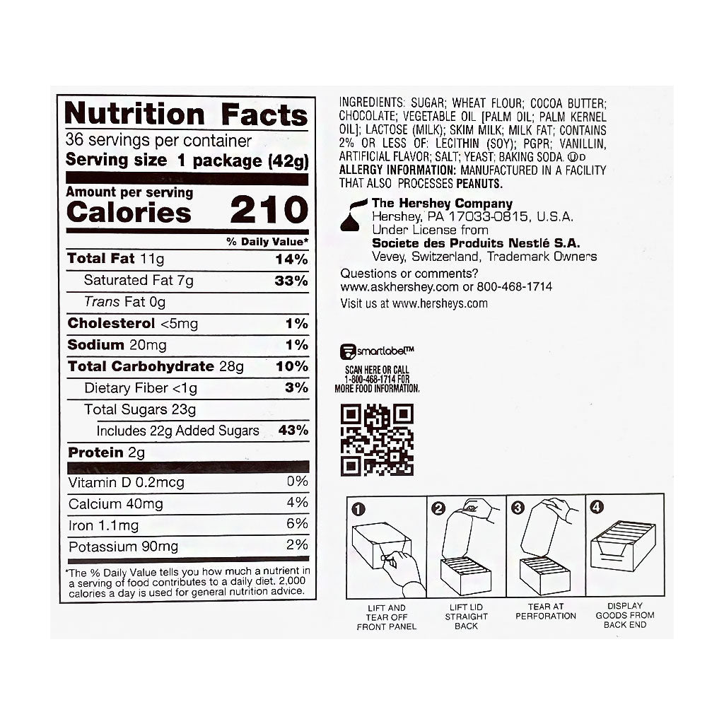 Kit Kat Crisp Wafers in Milk Chocolate - 1.5 oz.