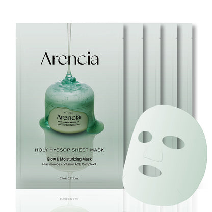 Arencia Holy Hyssop Sheet Mask 27ml x 1 sheet