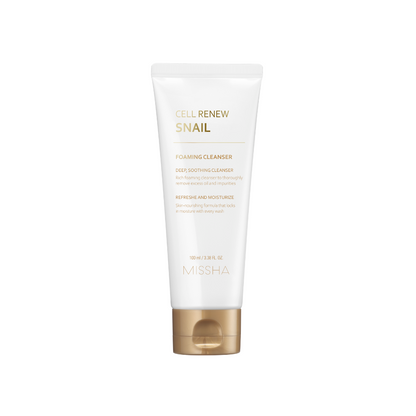 MISSHA Cell Renew Snail Foaming Cleanser 100ml