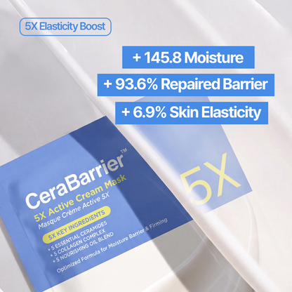 HOLIKA HOLIKA CeraBarrier 5X Active Cream Mask 27ml x 1 sheet