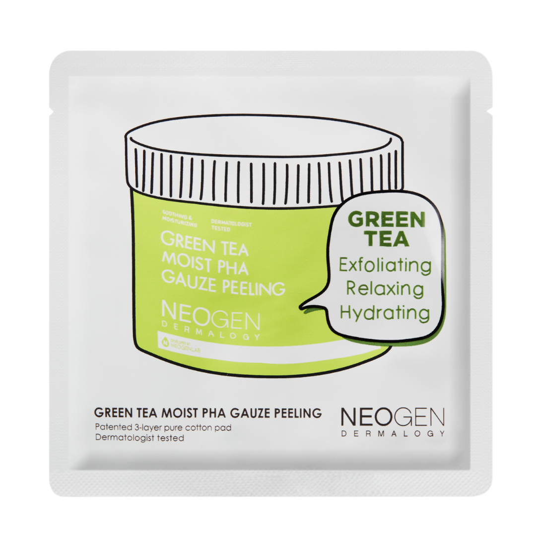 NEOGEN Dermalogy Green Tea Moist PHA Gauze Peeling Sachet 1 pad