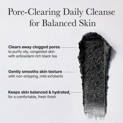 Arencia Black Tea Rice Mochi Cleanser 120g