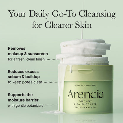 Arencia Pore Melt Cleansing Oil Pad 50 pads