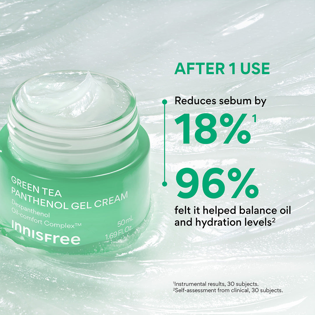 innisfree Green Tea Panthenol Gel Cream Mini 15ml