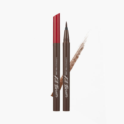 CLIO Superproof Pen Liner #03 Cacao Brown