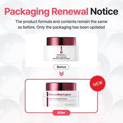 Centellian24 Madeca Mela Capture Ampoule Capsule Cream 55ml