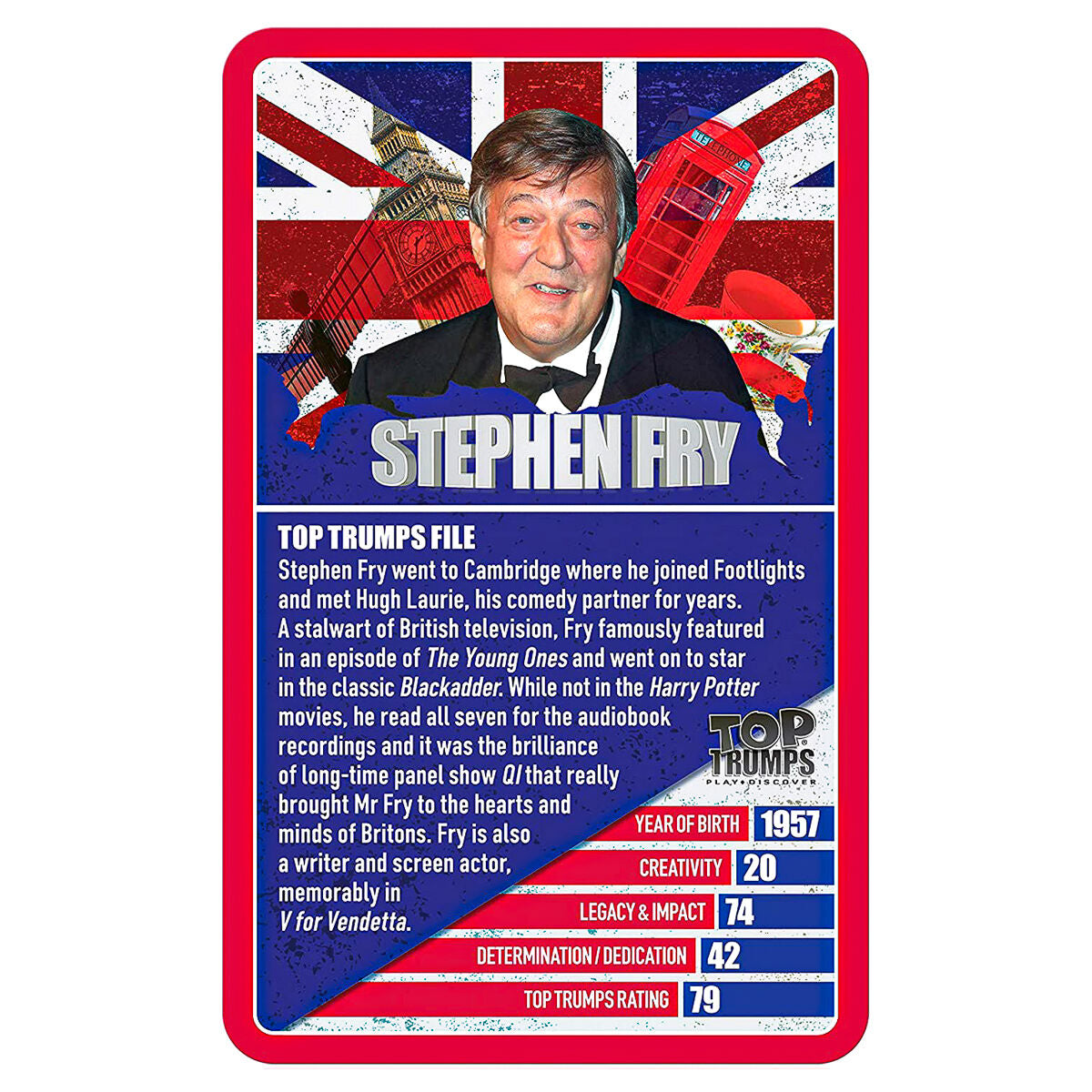 Top Trumps 30 National Treasures Card Game