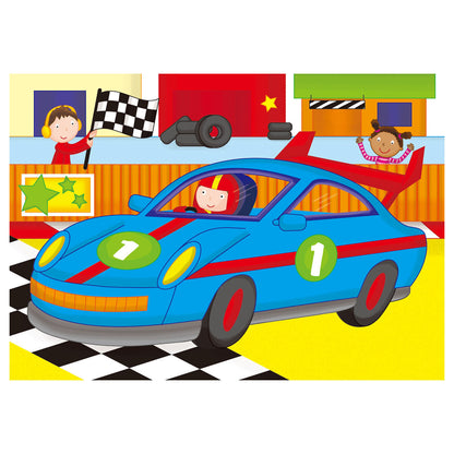 Galt 4 Puzzles in a Box Vehicles