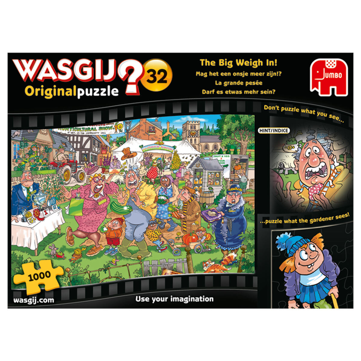 Jumbo Wasgij Original Puzzle 32 The Big Weigh In! 1000 Piece