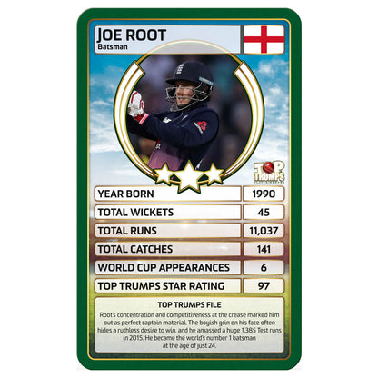 Top Trumps World Cricket Stars Card Game