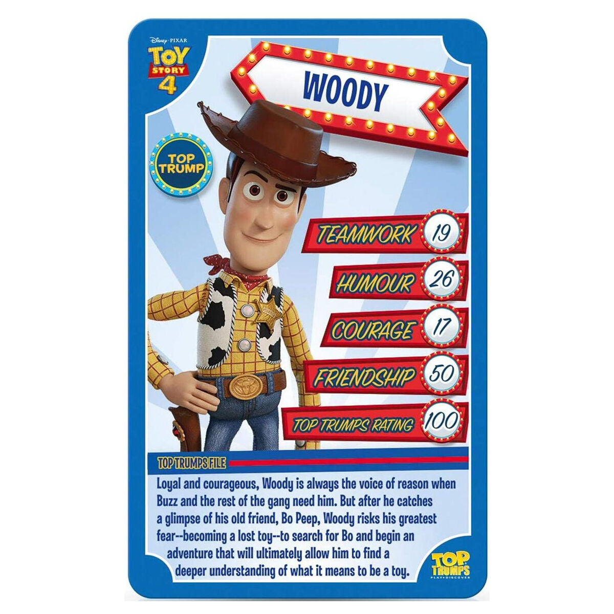 Top Trumps Card Game Toy Story 4