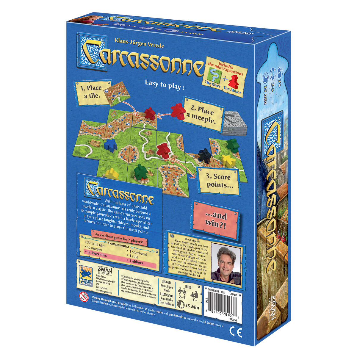 Asmodee Carcassonne Board Game