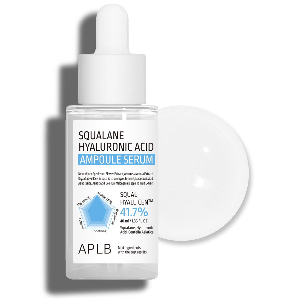APLB Squalane Hyaluronic Acid Ampoule Serum 40ml
