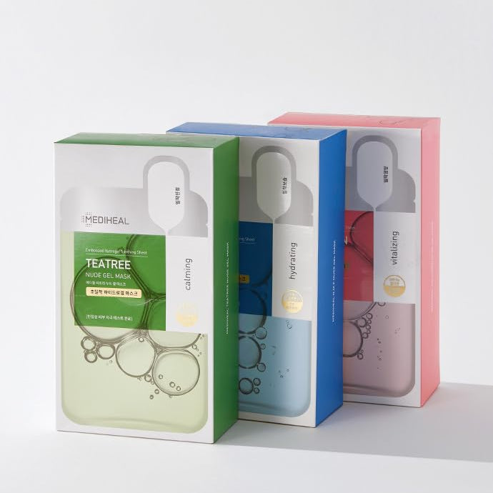 MEDIHEAL N.M.F Nude Gel Mask Set 30ml x 10 sheets