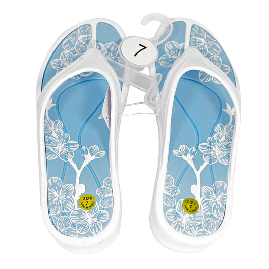 Ladies' Heavy Duty V Strap Flip Flops - Assorted Sizes & Colors