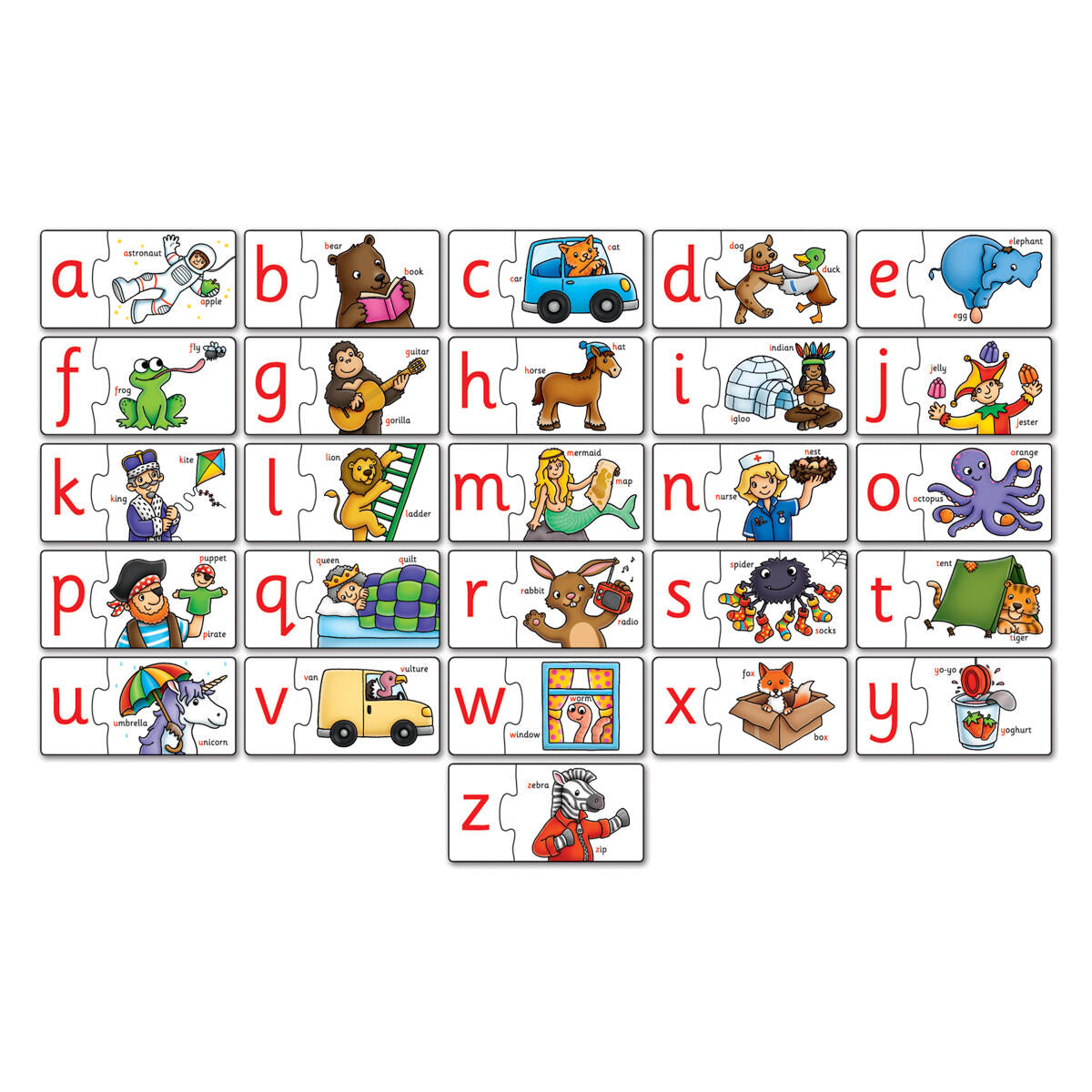 Orchard Toys Alphabet Match Activity Puzzles