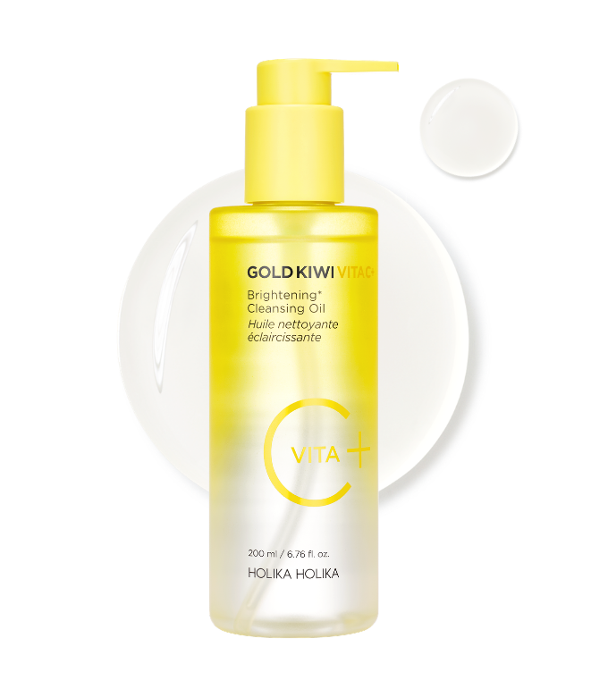 HOLIKA HOLIKA Gold Kiwi Vita C+ Brightening Cleansing Oil 200ml