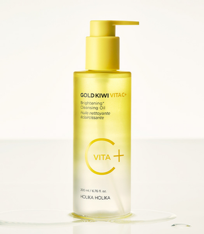 HOLIKA HOLIKA Gold Kiwi Vita C+ Brightening Cleansing Oil 200ml