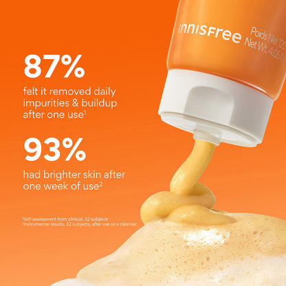 innisfree Vitamin C Brightening Mask-To-Foam Facial Cleanser 120g