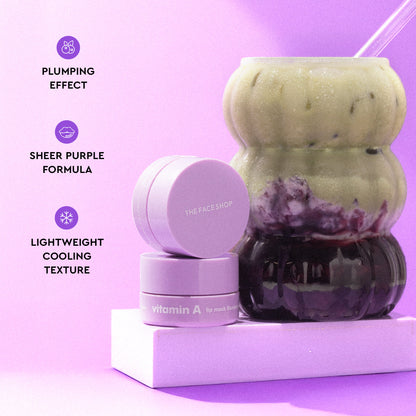 THE FACE SHOP Vitamin A Lip Mask Blueberry 14g