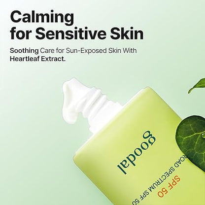 Goodal Heartleaf Soothing Moisture Sunscreen OTC Version 50ml