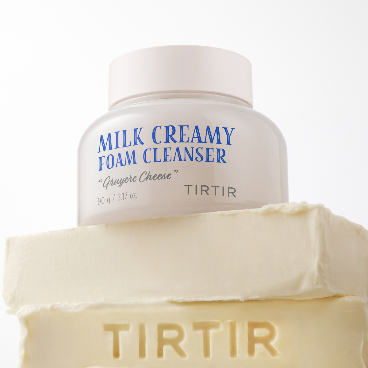 TIRTIR Milk Creamy Foam Cleanser 90g