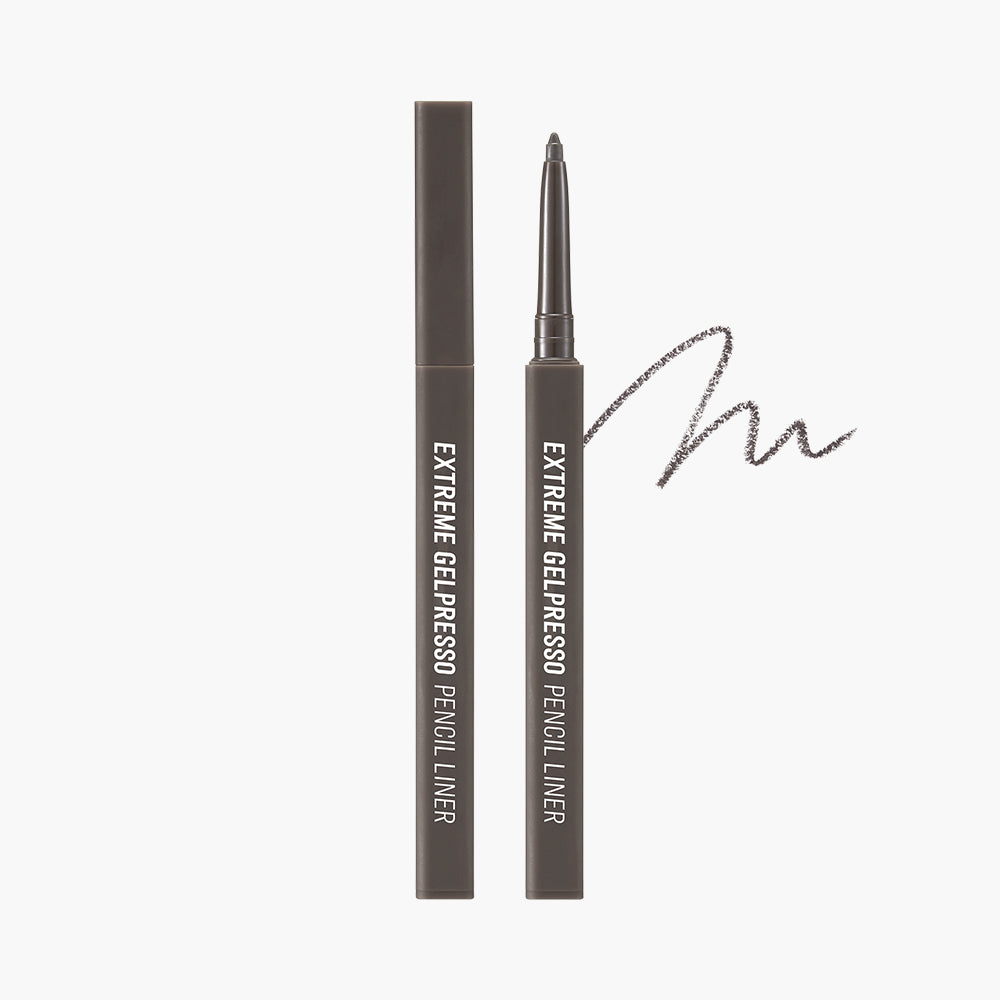 CLIO Extreme Gelpresso Pencil Liner #04 Gray Brown