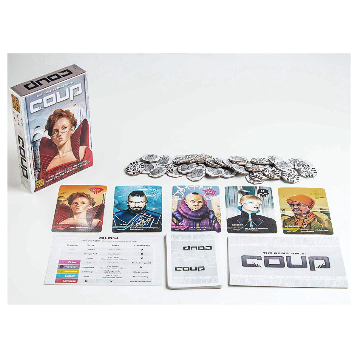 Asmodee Coup Card Game