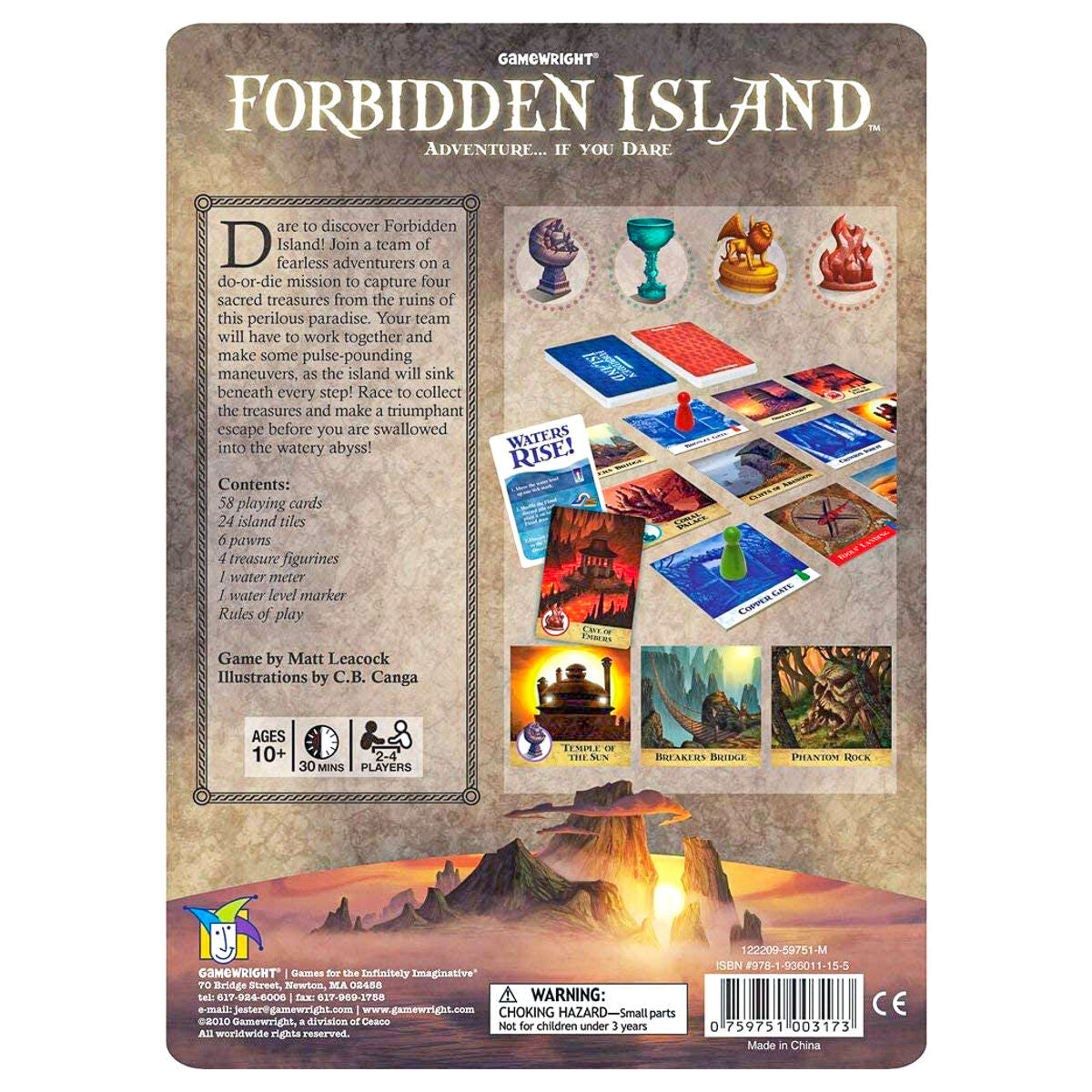 Coiledspring Forbidden Island Game