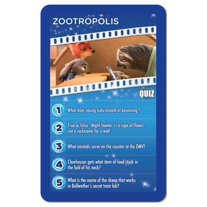 Disney Top Trumps Quiz Card Game