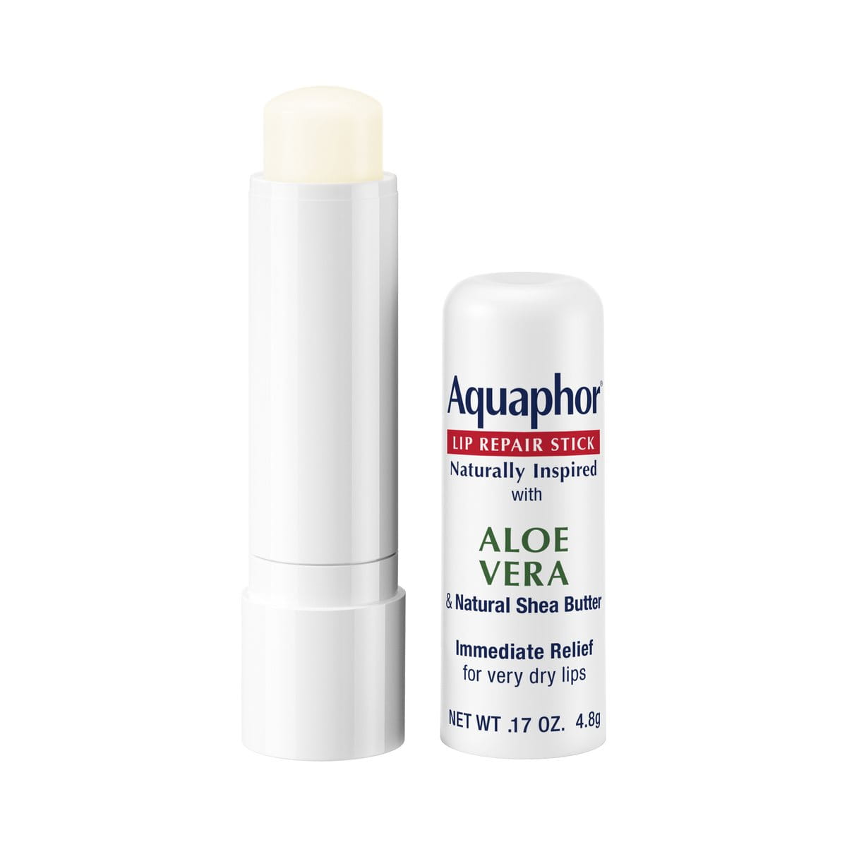 Aquaphor Lip Repair Naturally Inspired Aloe Vera Balm Stick .17oz