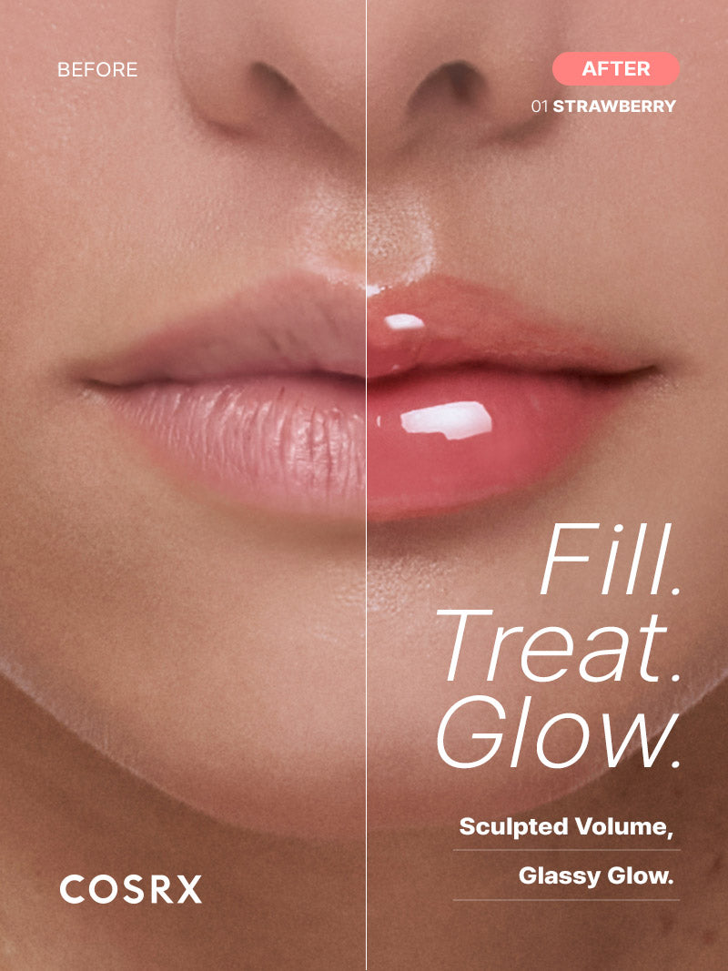 COSRX 5 Peptide Collagen Lip Fill Tinted Treatment #01 Strawberry
