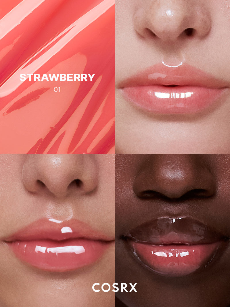 COSRX 5 Peptide Collagen Lip Fill Tinted Treatment #01 Strawberry