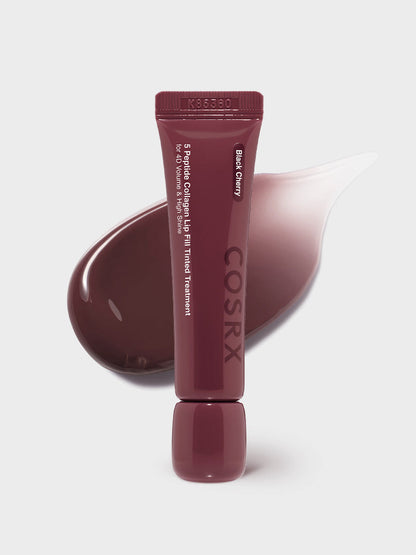 COSRX 5 Peptide Collagen Lip Fill Tinted Treatment #07 Black Cherry