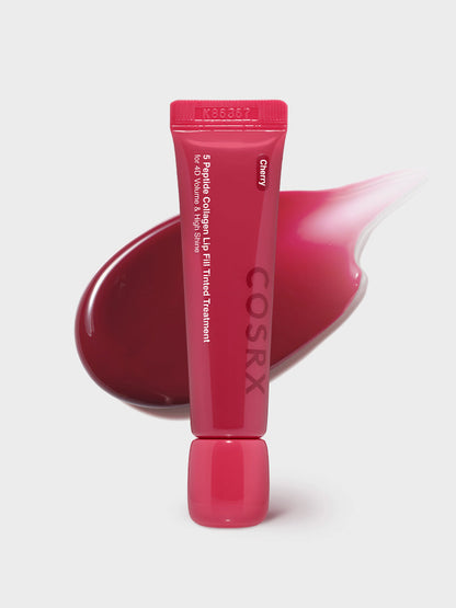 COSRX 5 Peptide Collagen Lip Fill Tinted Treatment #04 Cherry