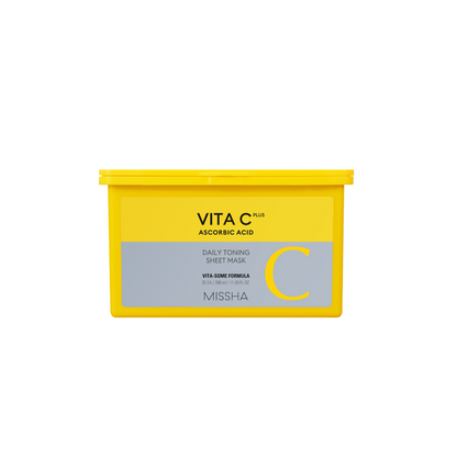 MISSHA Vita C Plus Daily Toning Sheet Mask 30 sheets