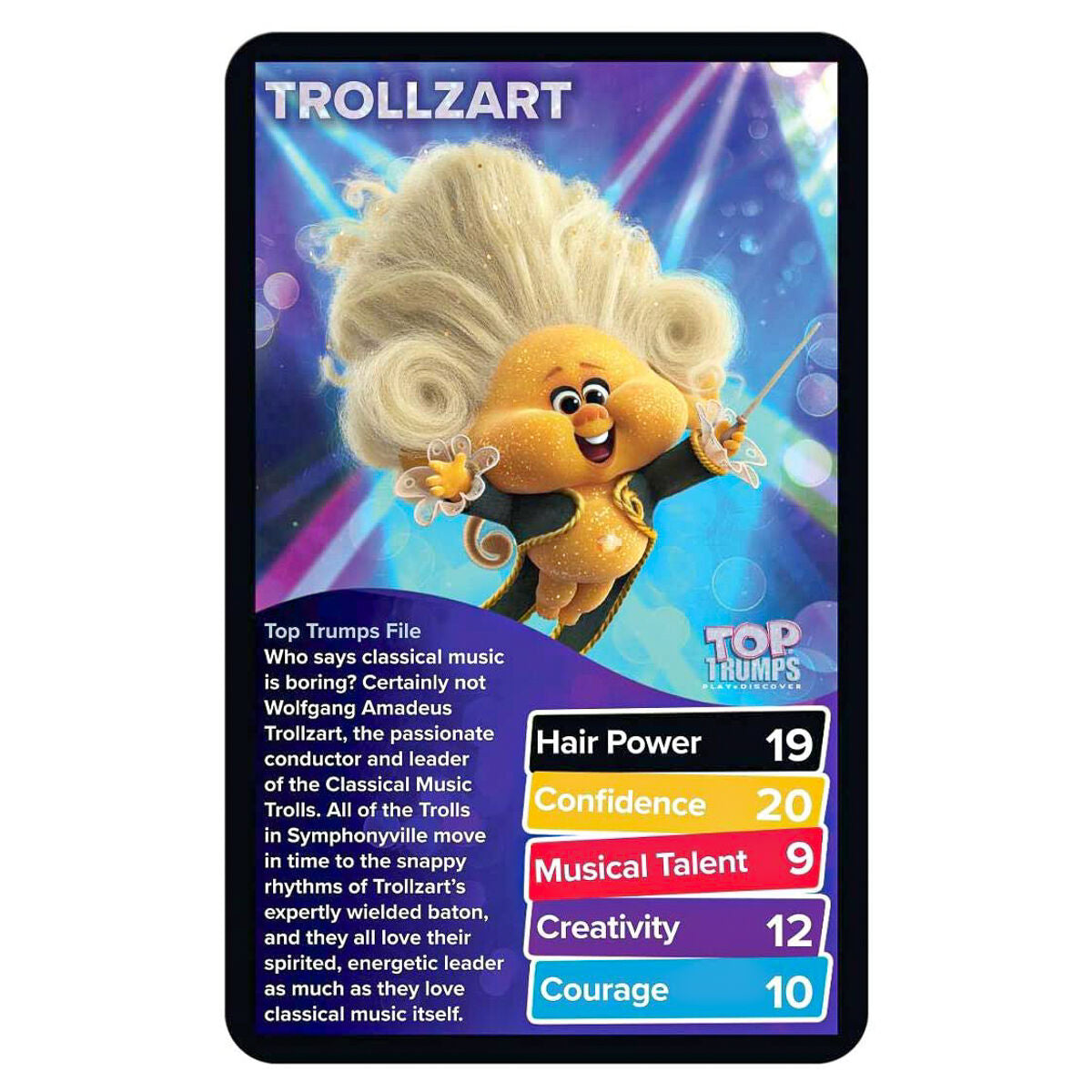 Top Trumps Trolls World Tour Card Game
