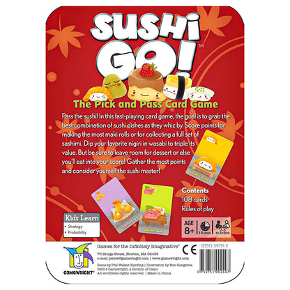 Coiledspring Sushi Go! Card Game