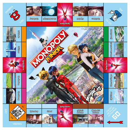 Monopoly Junior Board Game Miraculous Edition