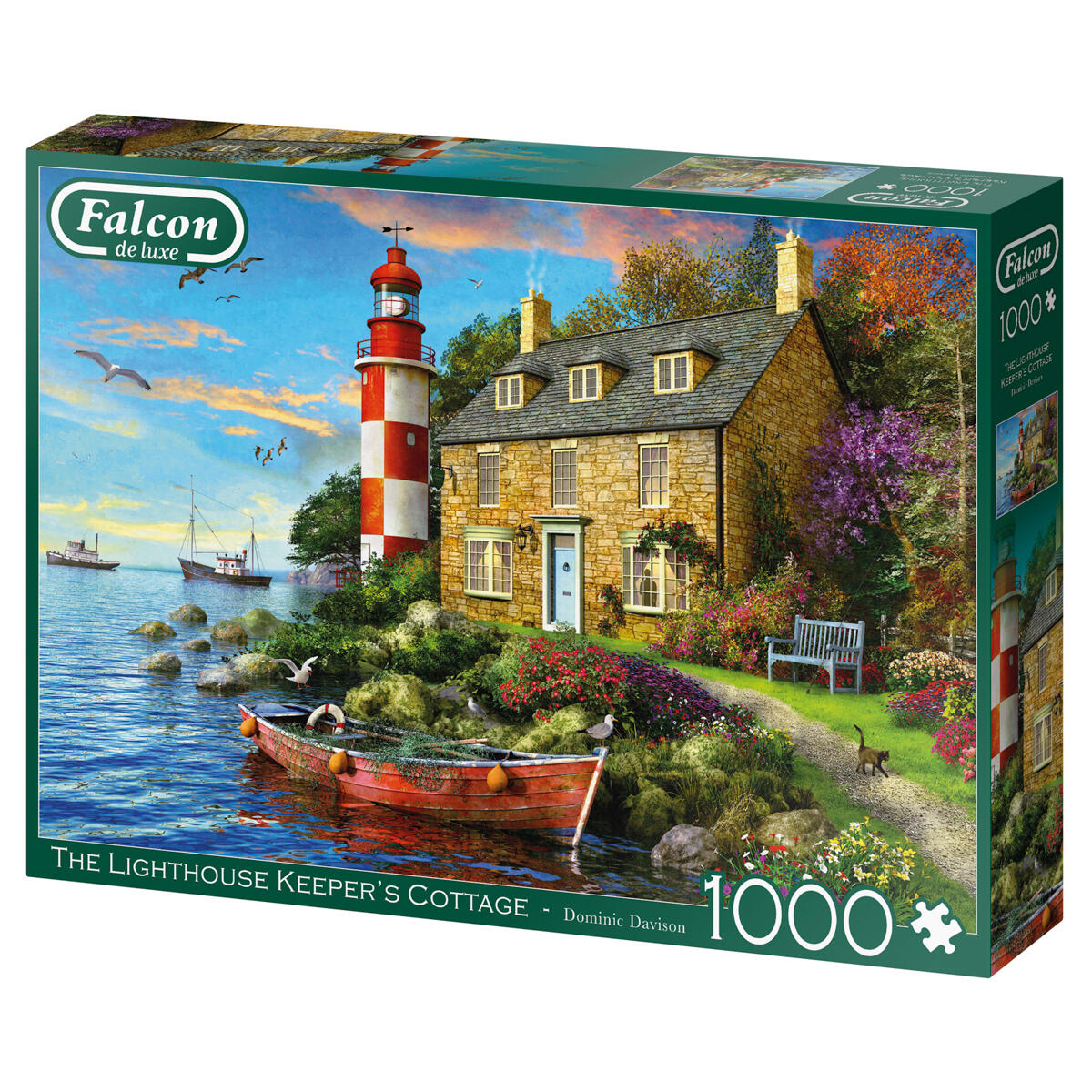 Falcon de luxe The Lighthouse Keeper's Cottage Puzzle 1000 Piece