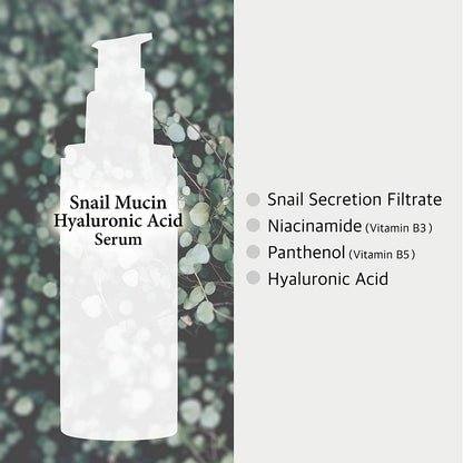 Cos De BAHA SH Snail Mucin Hyaluronic Acid Serum 120ml