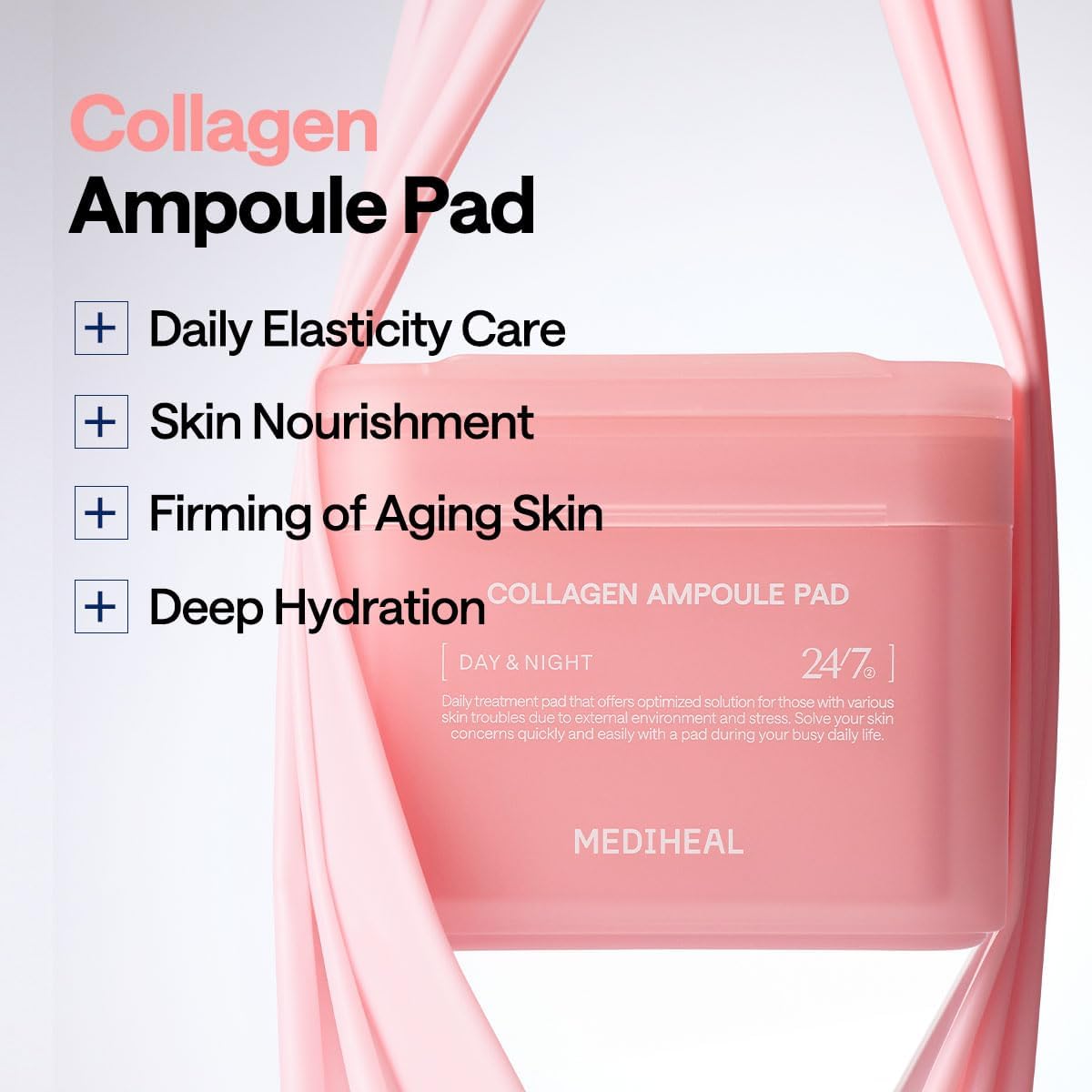 MEDIHEAL Collagen Ampoule Pad 100 pads
