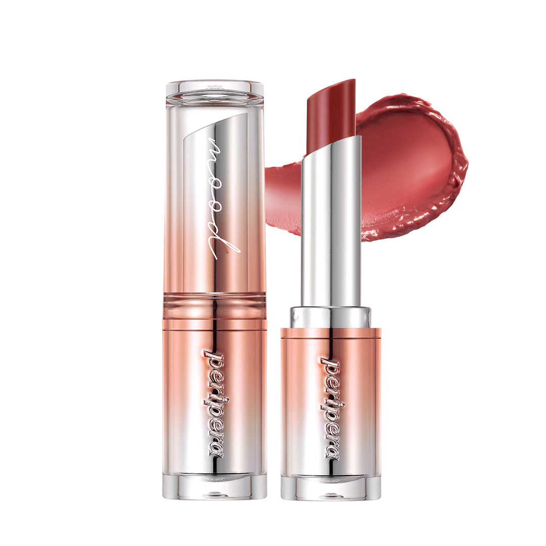 peripera Ink Mood Glowy Balm Hip Gray Grayish Express Collection #06 Rose In True