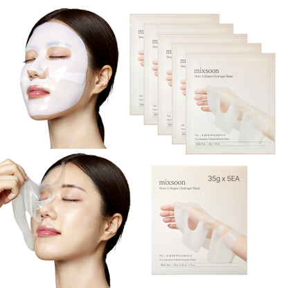 mixsoon Bean Collagen Hydrogel Mask Set 35g x 5 sheets