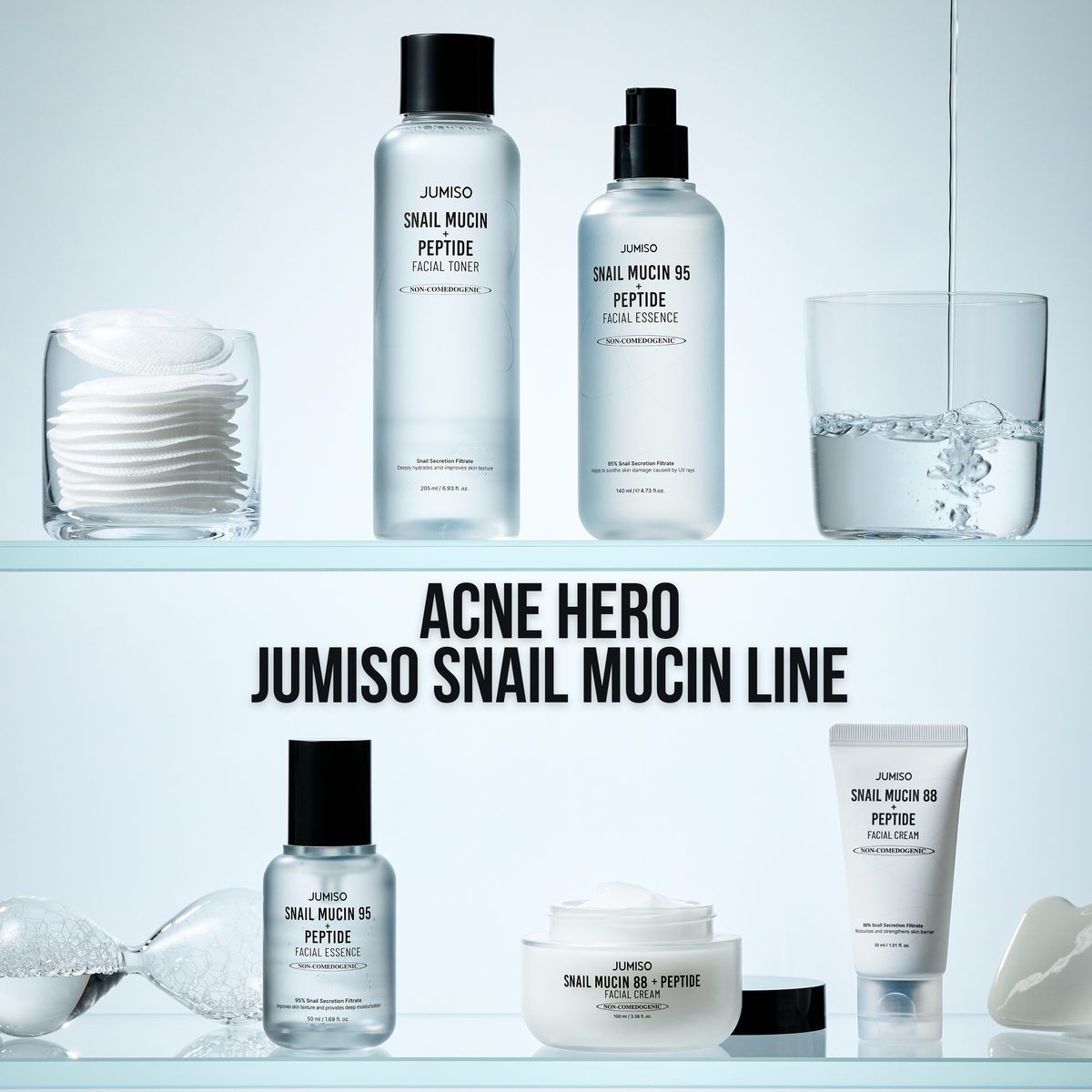 JUMISO Snail Mucin + Peptide Facial Toner 205ml