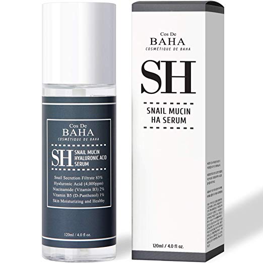 Cos De BAHA SH Snail Mucin Hyaluronic Acid Serum 120ml
