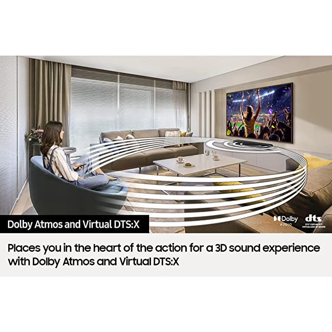 Samsung S50B (2022) - 3.0ch All In One Soundbar With 5 Speakers, 3D Surround Sound, Game / Music Mode, Wireless Bluetooth Connection And Virtual DTS:X