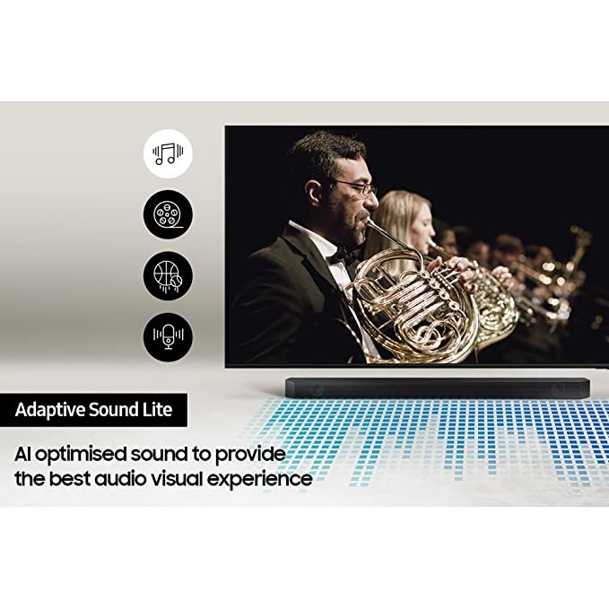 Samsung S50B (2022) - 3.0ch All In One Soundbar With 5 Speakers, 3D Surround Sound, Game / Music Mode, Wireless Bluetooth Connection And Virtual DTS:X
